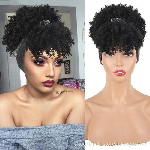 sc Headband Wigs for Black Women headband wig for women Baby Hair For Black Women 2021